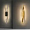 מנורת קיר LED יוקרתית גוף תאורה פנימי תאורת חדר שינה ליד המיטה מסדרון סלון קישוט בית מודרני גופי קיר