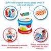 Hape Baby Drum E0333A 6 Months and Up Musical Toy Safe Materials Compact Design