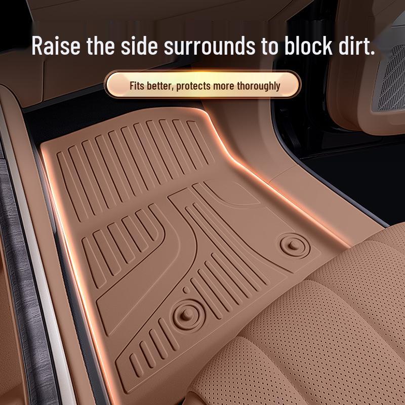 LeDao L90 Floor Mats TPE 2025 Model for Six-Seater & Seven-Seater Cars - Custom Interior Carpet Mats
