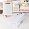 Folder A4 Double clip Writing Board Pad,Student Board Clip Exam Paper ClipStorage Box Learning Material Storage Artifac