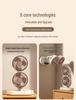 Dual-Head USB Mini Oscillating Desktop Fan with Digital Display for Home and Office