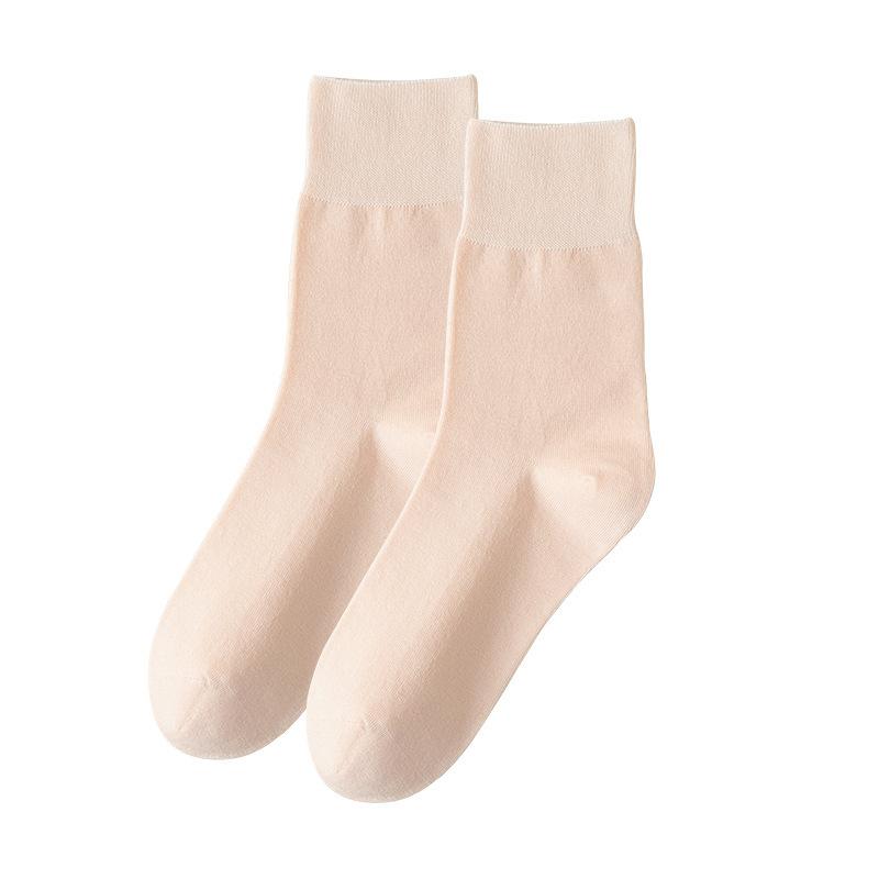 5 Paar Mittelhohe Socken Damen Sommer Dünne Lockere Socken Damen Knochenlose Monatssocken Damen Socken