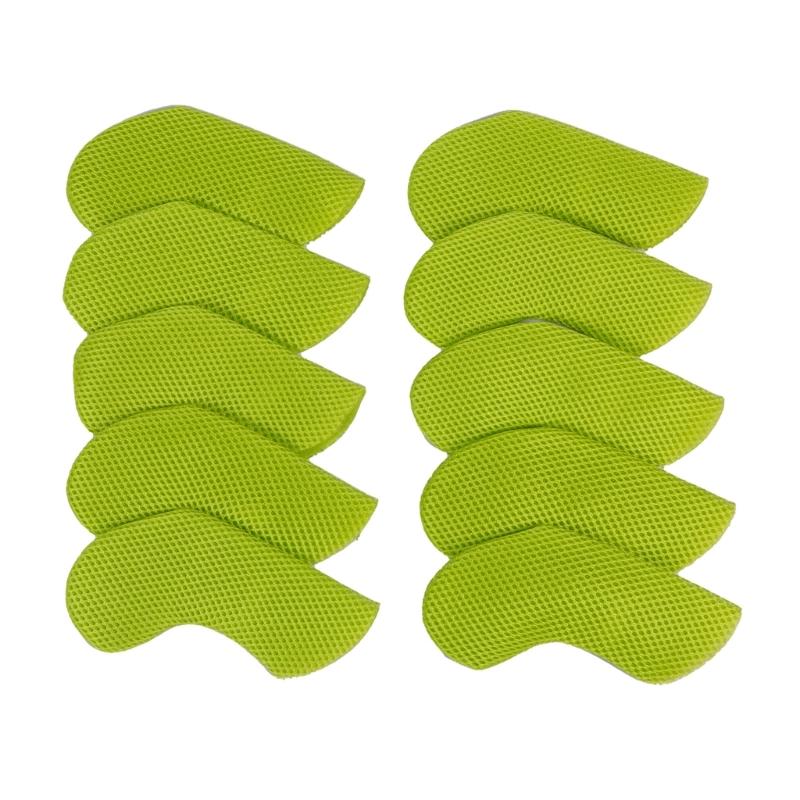 10pack Elastic Golf Club Head Covers Protective Sleeves with Dustproof for Drivers Soft Inner Lining