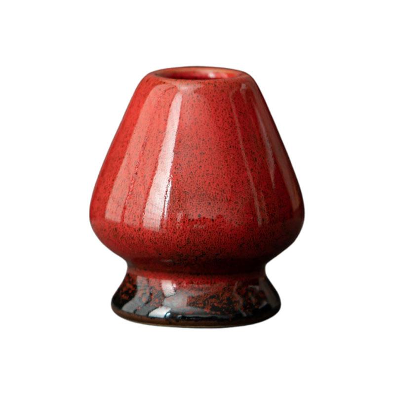1PCS Ceramic Matcha Green Tea Chasen Holder Stand Bowl Bamboo Whisk Grinder Brushes Tea Tools Holder Tea Accessories Teaware