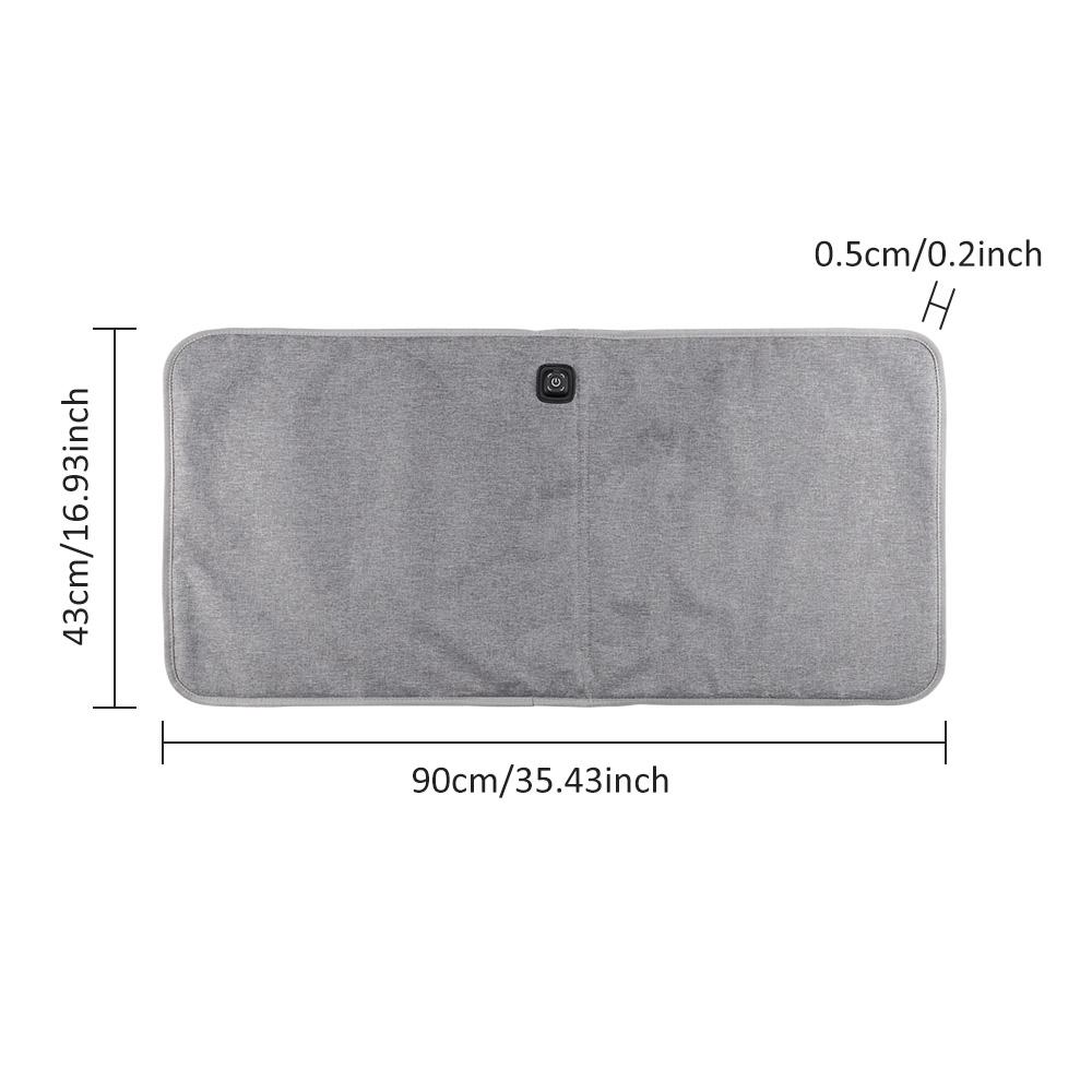 5V Usb Electric Heating Pad Heated Seat Cushion 3 Levels Temperature Camping Chair Heated Mat For Outdoor Camping Office