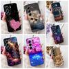 Pour Tecno Camon 40 Pro 4G Coque CM6 Chat Mignon Fleurs Mode Arrière Peint Cool Pour Tecno Camon 40 Pro 4G Coque de Téléphone Funda