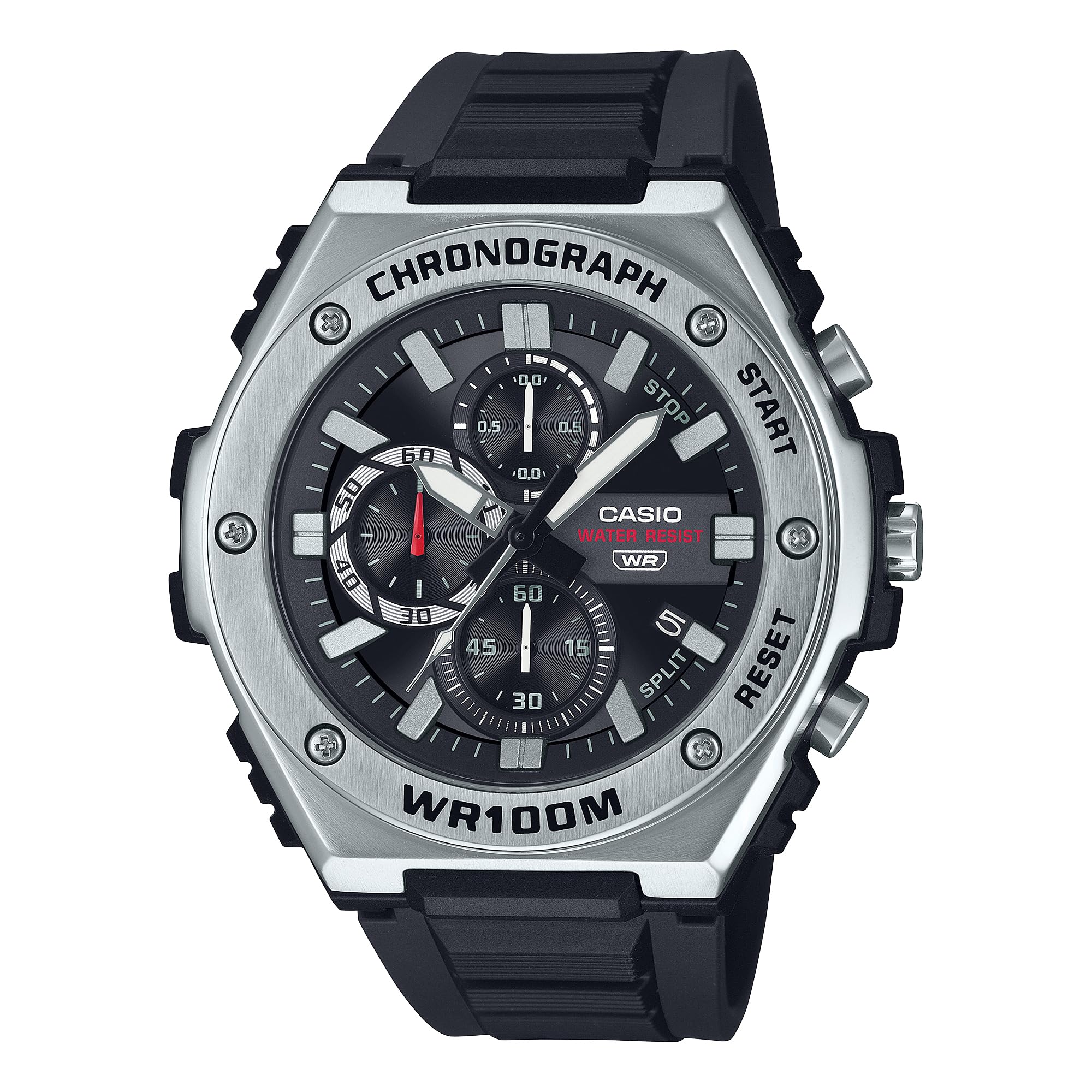 

CASIO Standard Watch Second Chronograph Quartz Black [Casio] Men s 1/10 MWA-300H-1AV (Overseas Model) [Used]
