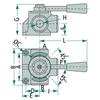 Three-way valve 85mm 43mm 24mm GRANITE 358-30-12
