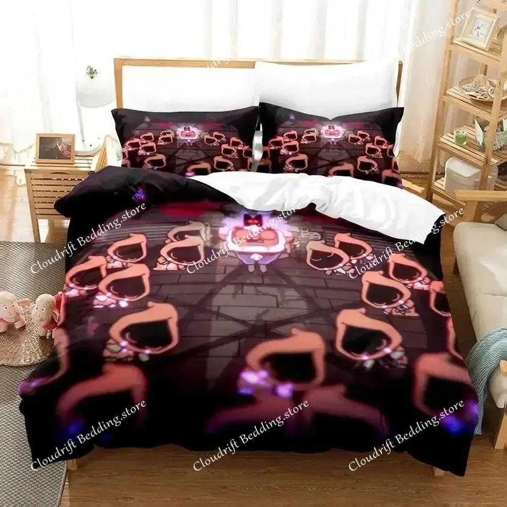 3D Print Cult of The Lamb Bedding Set Single Twin Full Queen King Size Bed Set Aldult Kid Bedroom Duvet Cover Sets
