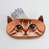 1 Stück 3D Katzenmuster Druck Federmäppchen Material Stifttasche Beutel Plüschbox Schulsachen