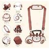 Hands Free Dog Backpack Carrier for Small Dogs, Breathable Pet Carrier with Adjustable Straps,Portable Shoulder Carrier Sling
