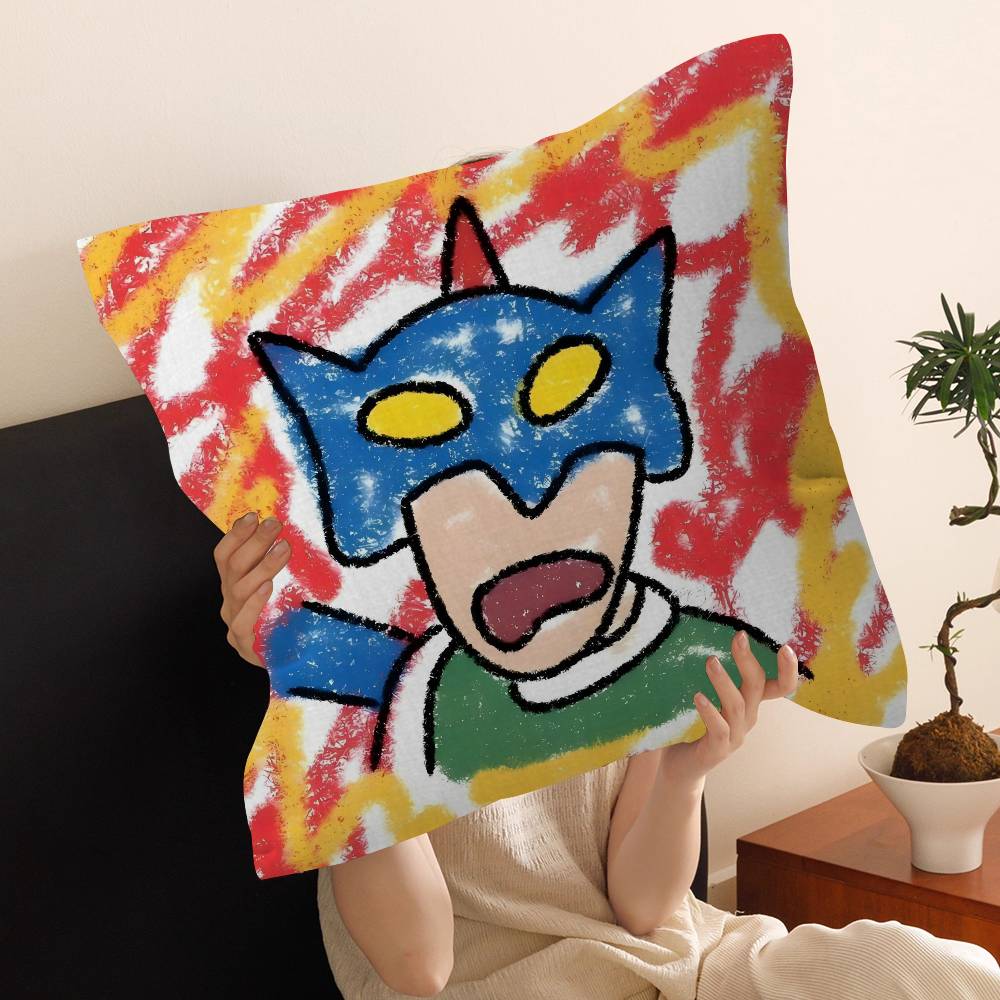 Cartoon Kawaii Anime CCrayon SShinChan Pillow Cover Sofa Cushion Cover Home Room Decoration Children Gift