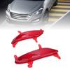 2PCS Red Rear Bumper Reflector Strip Cover for Santa Fe Sport 2013-2016 for Santa Fe Sport 2013-2016