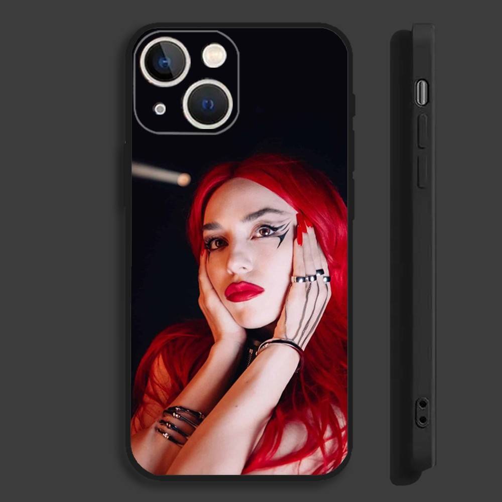 Singer A-Ava M-Max Phone Case For iPhone 16,15,14,13,12,11,Pro,Max,Plus,Mini,X,XS,XR,8,7,6,S,SE Soft Black Case