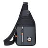 Oxford Cloth Outdoor Waist Bag Multipocket Sports Walking Bag Zipper Men's Chest Bag  Motorcycle