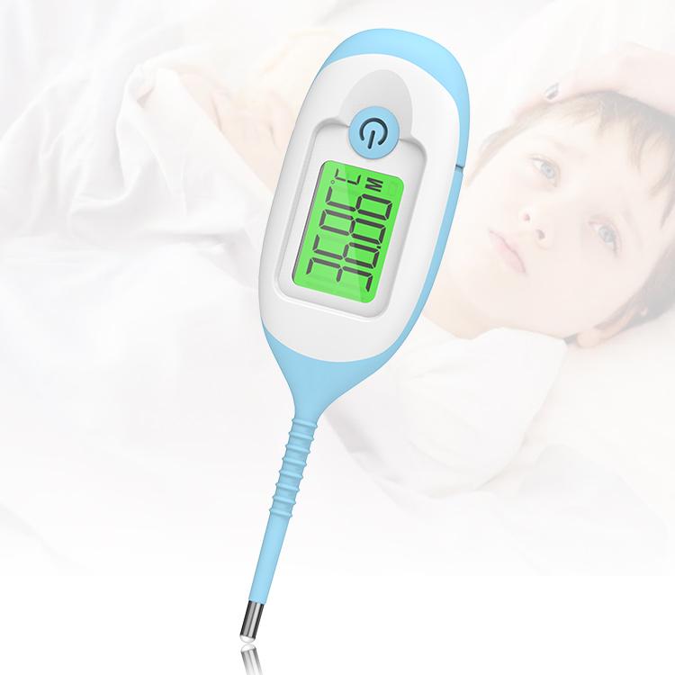 High Precision Silicone Soft Head Electronic Lcd Digital Thermometers Oral Medical Clinical Digital Thermometer Plastic