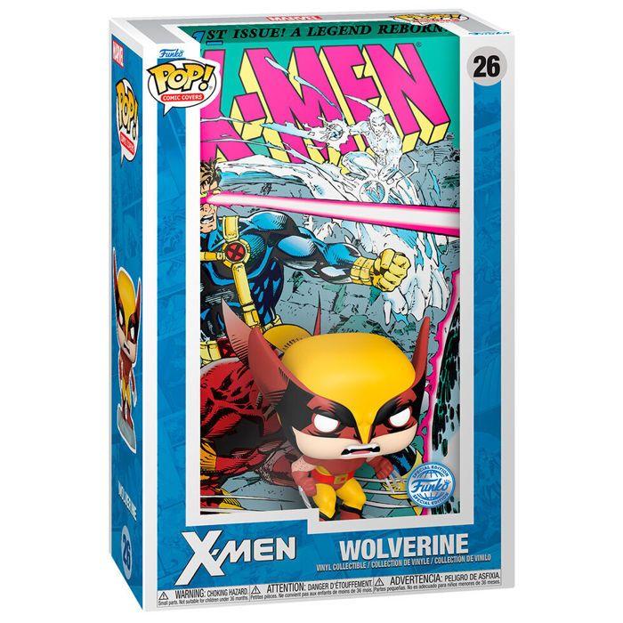 Figurine funko pop - marvel - x-men wolverine - exclusive - design réaliste - 10 ans et plus