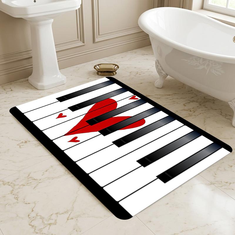 Love Notes Living Room Nonslip Area Rug Soft Carpet For Bedroom Game Playroom Sofa Office Home Decor Doormat Christmas Gift C930684