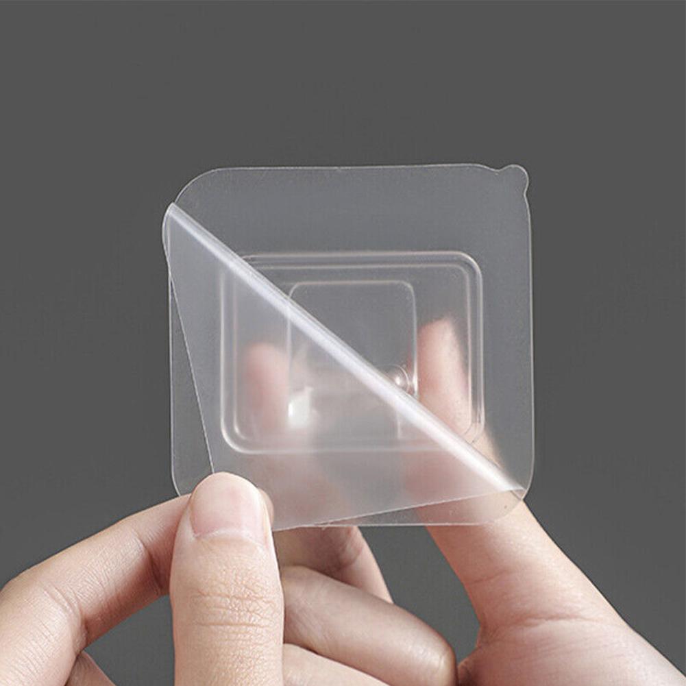 Hooks Holder 6*6cm ABS Bracket Curtain Drapery No Drill Pole Holder Rod Seamless Supply High Quality Practical