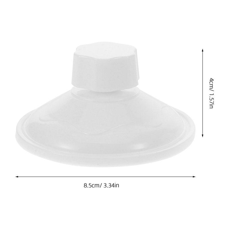 4Pcs Suction Cup Cat Window Perch Kit Large Diameter 85Mm Heavy Duty for Active Cats Bathroom Balcony Use