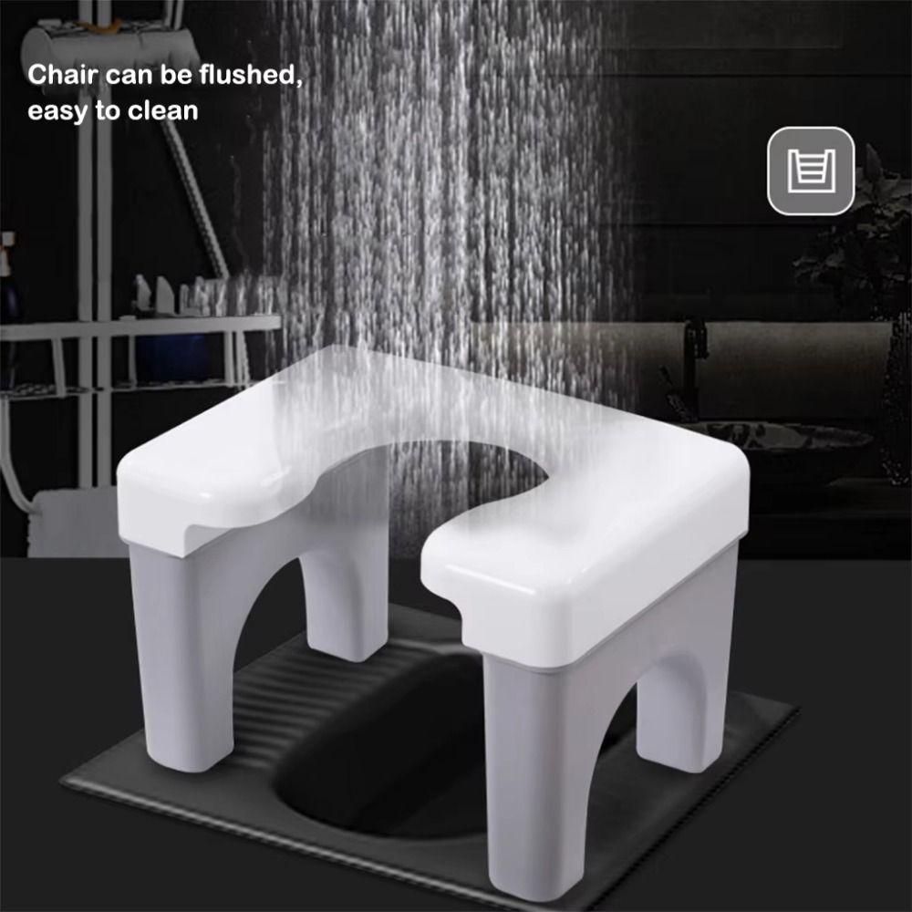 Widen Panel Toilet Stool Chair Thick Potty Chairs Rounded Edge Toilet Seat  Children/Elder