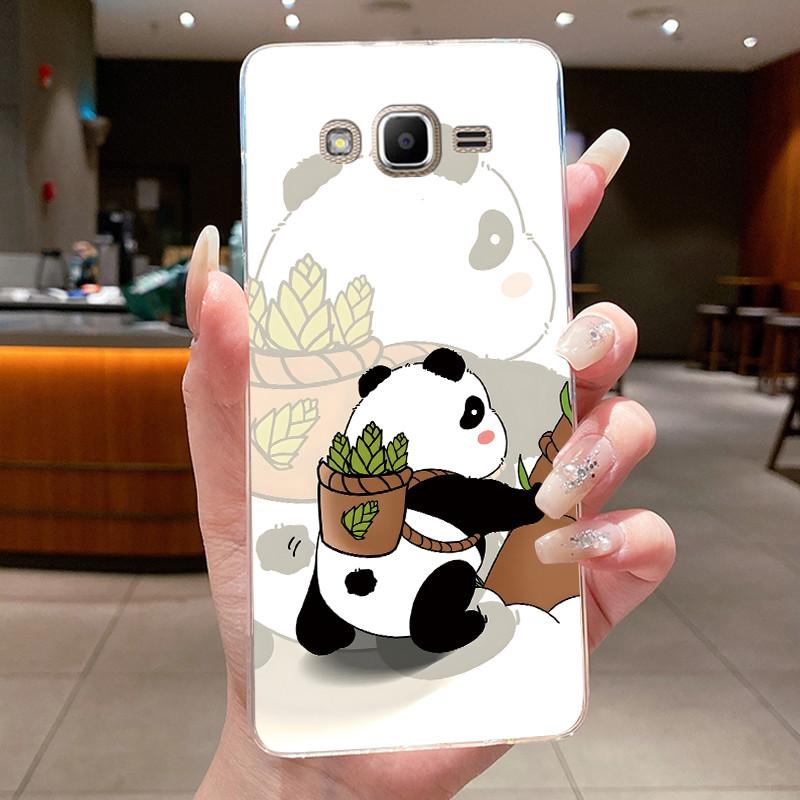 For Samsung Galaxy J2 Prime J2 Ace Grand Prime A5 2015 Case Flower Butterfly Phone Capa Soft Silicon Transparent TPU Jelly Cover