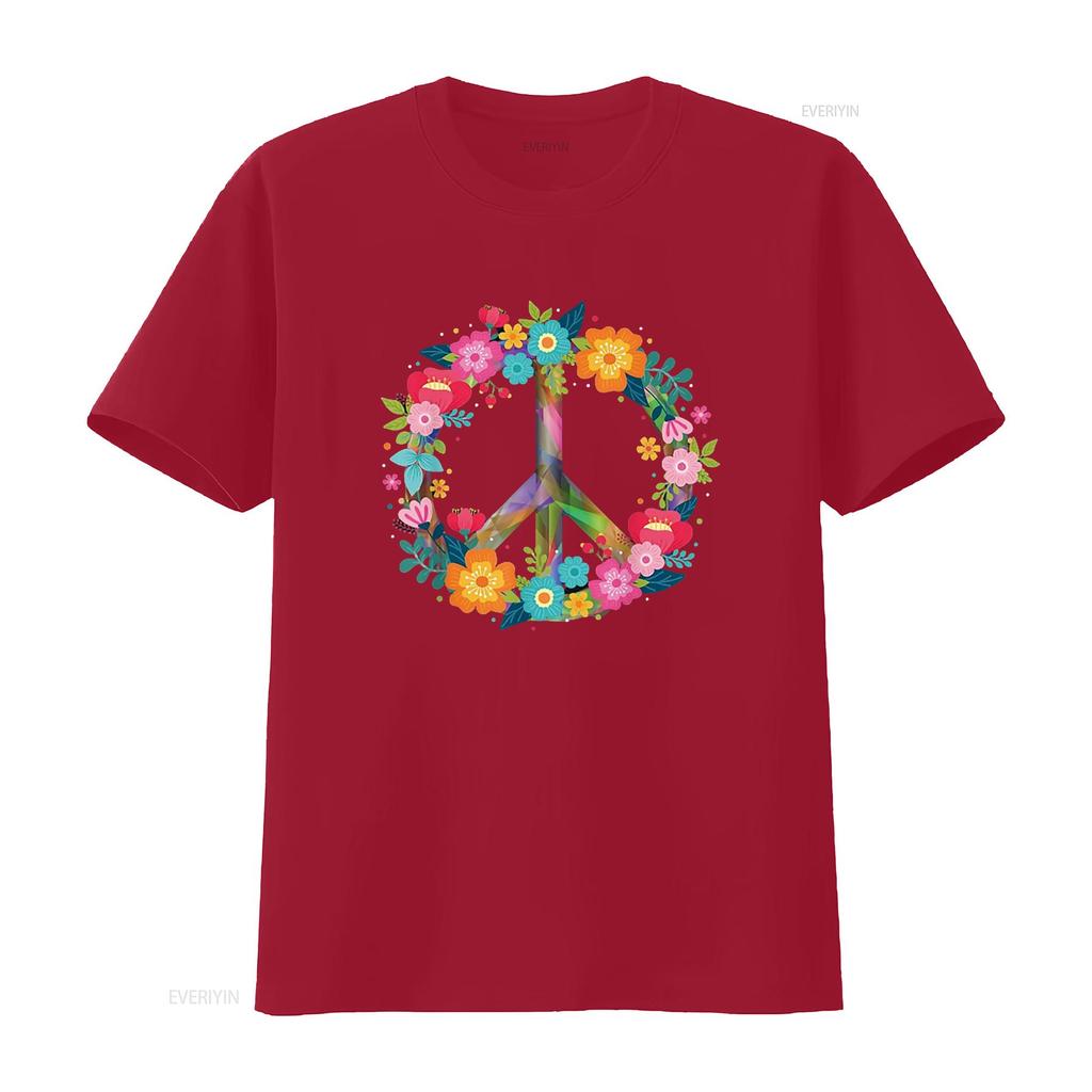 Peace Love Hippie Costume Tie Die 60s 70s T Shirt Black X Large vintage Washed Stretched Stylish Soft Versatile fashion