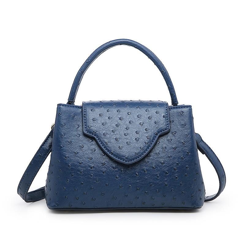 2026 Snake Ostrich Shoulder Crossbody Bag Small PU Leather Flap Women