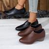 Single Shoe High-cut New Style Women's Pointed-toe Flat-bottom Soft-soled Casual Shoes