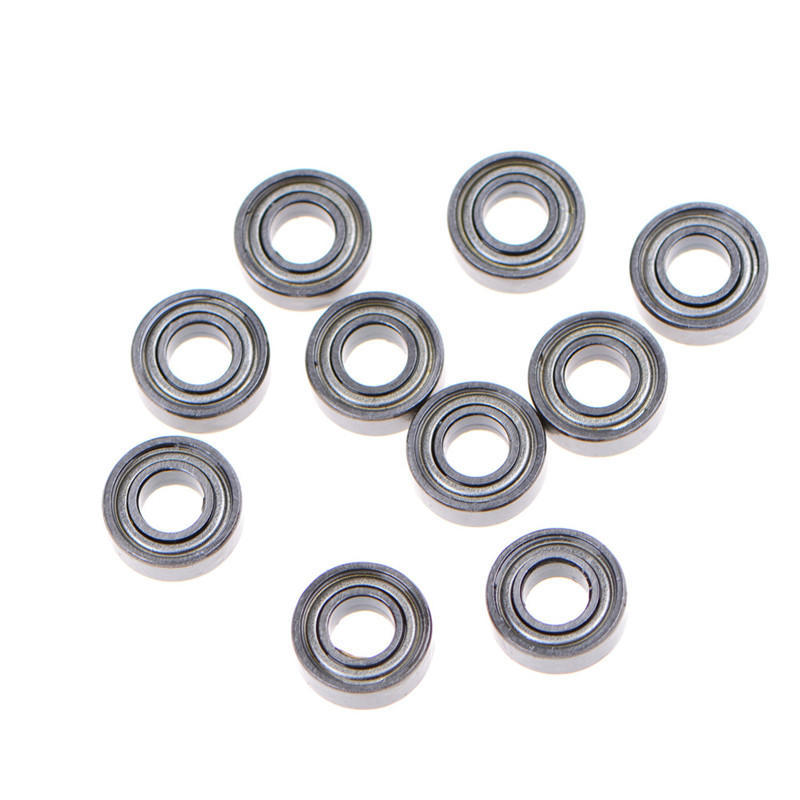10 Pcs Mr115Zz Miniature Metal Shielded Rubber Sealed Bearing Model 5 X 11 X 4Mm