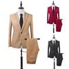 Men's Suits Set Lapel Formal Korean Suits Youth Tidal One Button Pockets Fashion Gentleman