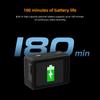 4K 30FPS Action Camera 16MP WiFi Sports Camera 160 Degrees Wide Angle Lens Dual Screen 30M/98ft Waterproof