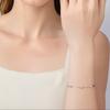 Barbie Original design starry and high-end temperament first release ins style exquisite 925 silver zircon bracelet women's style ZJYSL-YS-025