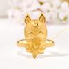 Porti Solid Gold 24k 1.875g Horse Zodiac Star Ring