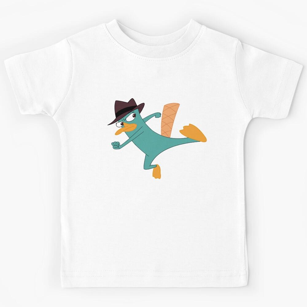 Vintage Perry The Platypus Cool Gifts Kids T-Shirt 100