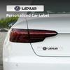 Auto Embleem Blad Metaal Stickers Auto Decoratie Voor Lexus F SPORT ES RX NX LS UX LM LX GX LC RZ IS CT GS RC HS SC TX LBX IS300
