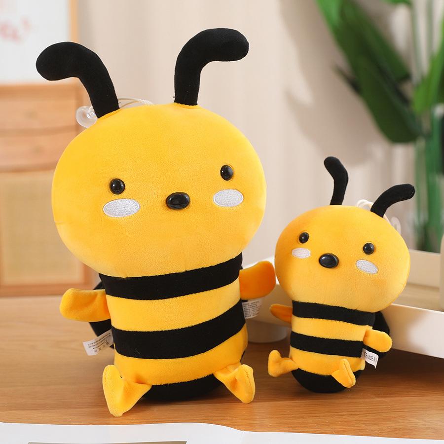 Cartoon Soft Little Bee Doll Plush Toy Bee Doll Children'S Company Soothing Rag Doll Birthday Gift
