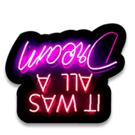 Neon Lights DIY Fine Laptop Stickers Multi-functional Workmanship
