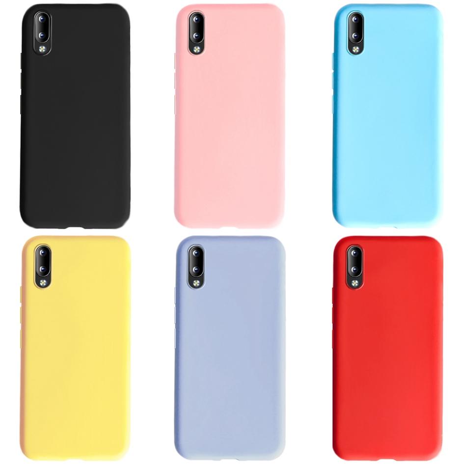 Candy Phone Case For Vivo Y91C 1820 Cover Cute Capa Soft Shockproof Bumper For Vivo Y91 Y91i Y90 Y93 Y95 Y90 Y1s Case Y 91C Bags
