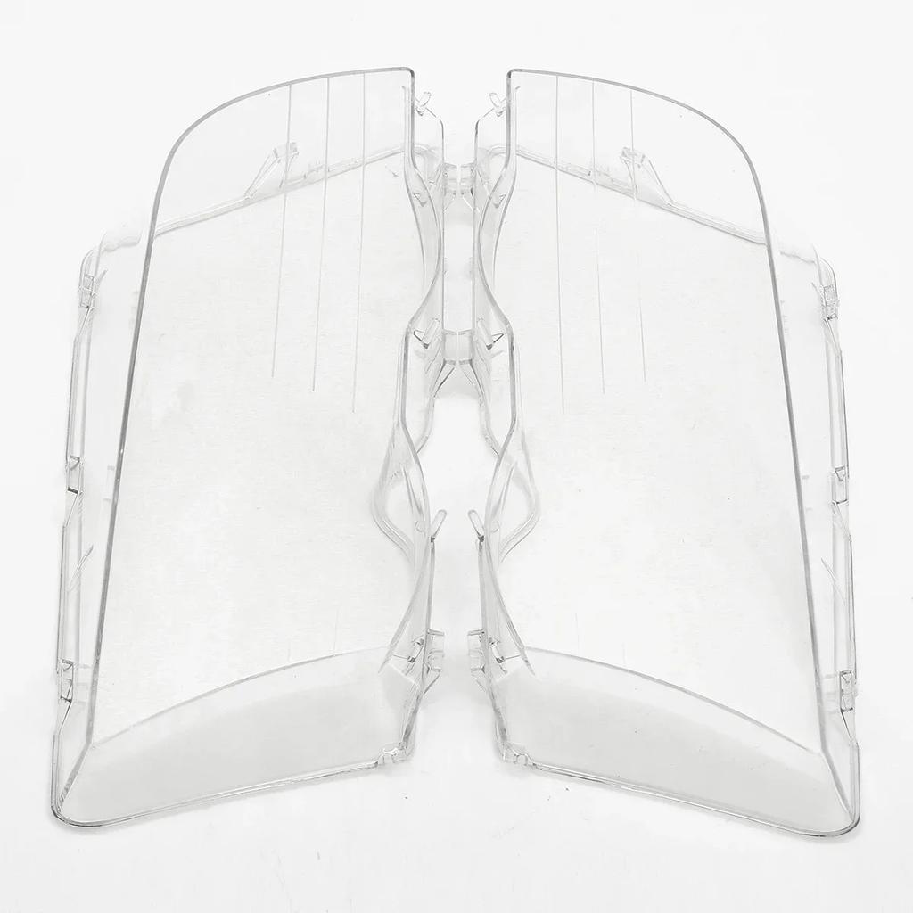 NLFT6 For BMW E46 4 Door 3-Series 1998 1999 2000 2001 Car Headlight Lens Cover Transparent Lampshade Bright Headlamp Shell