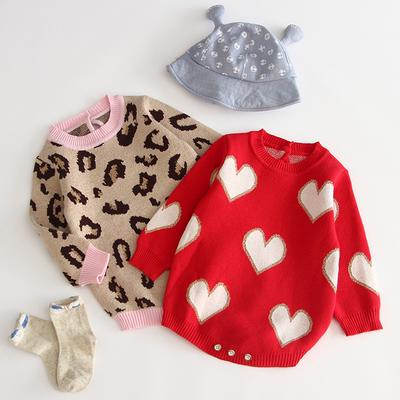 baby girl sweater romper