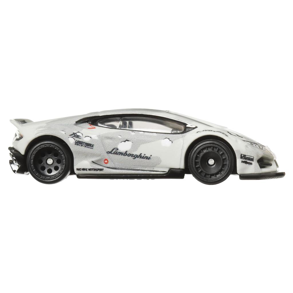 Hot Wheels Car Culture Slide Street Liberty Works Lamborghini Huracan Vozidlo Hračka Mini auto od 3 let Bílá HKC84