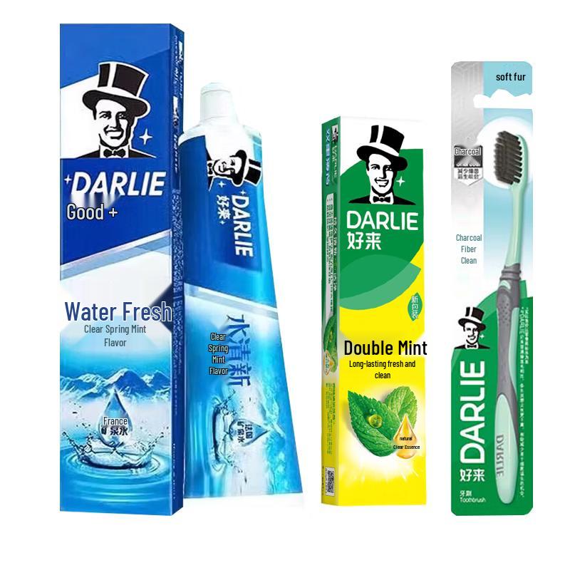 Darlie Toothpaste Combo Pack with Toothbrush