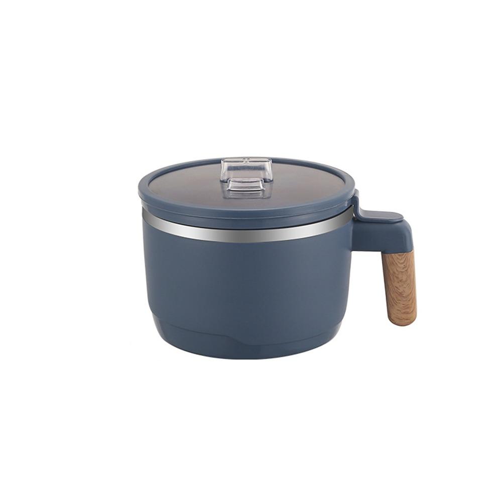 Non-slip Bottom Insulated Ramen Bowl Double-layer Noodle Bowl with Drain Basket  Cooking