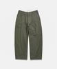 ESPIONAGE Wide Officer Pants Gray Olive