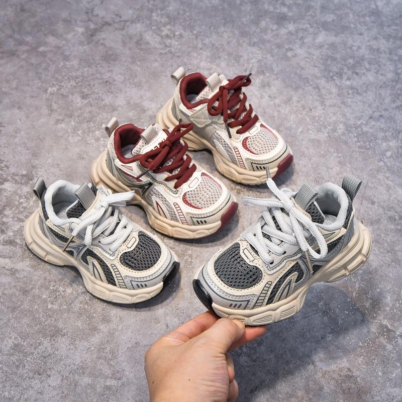 Spring/Autumn New Arrivals Boys' & Girls' Sneakers, Children's Casual Chunky Dad Shoes & Running Shoes for Older Kids.