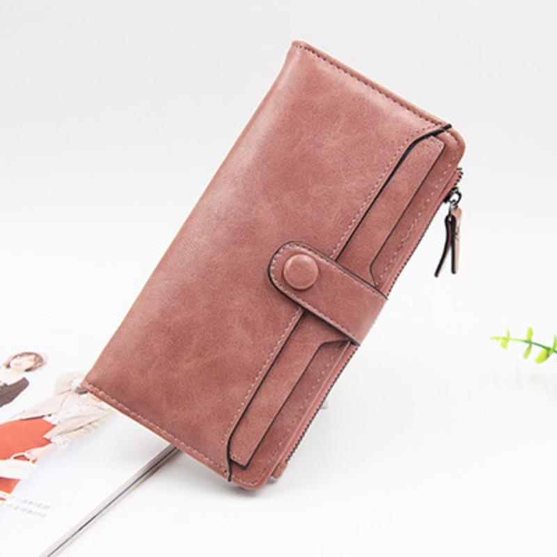 Wallet Women's Long Style Large Capacity Women's Handbag Folding Wallet