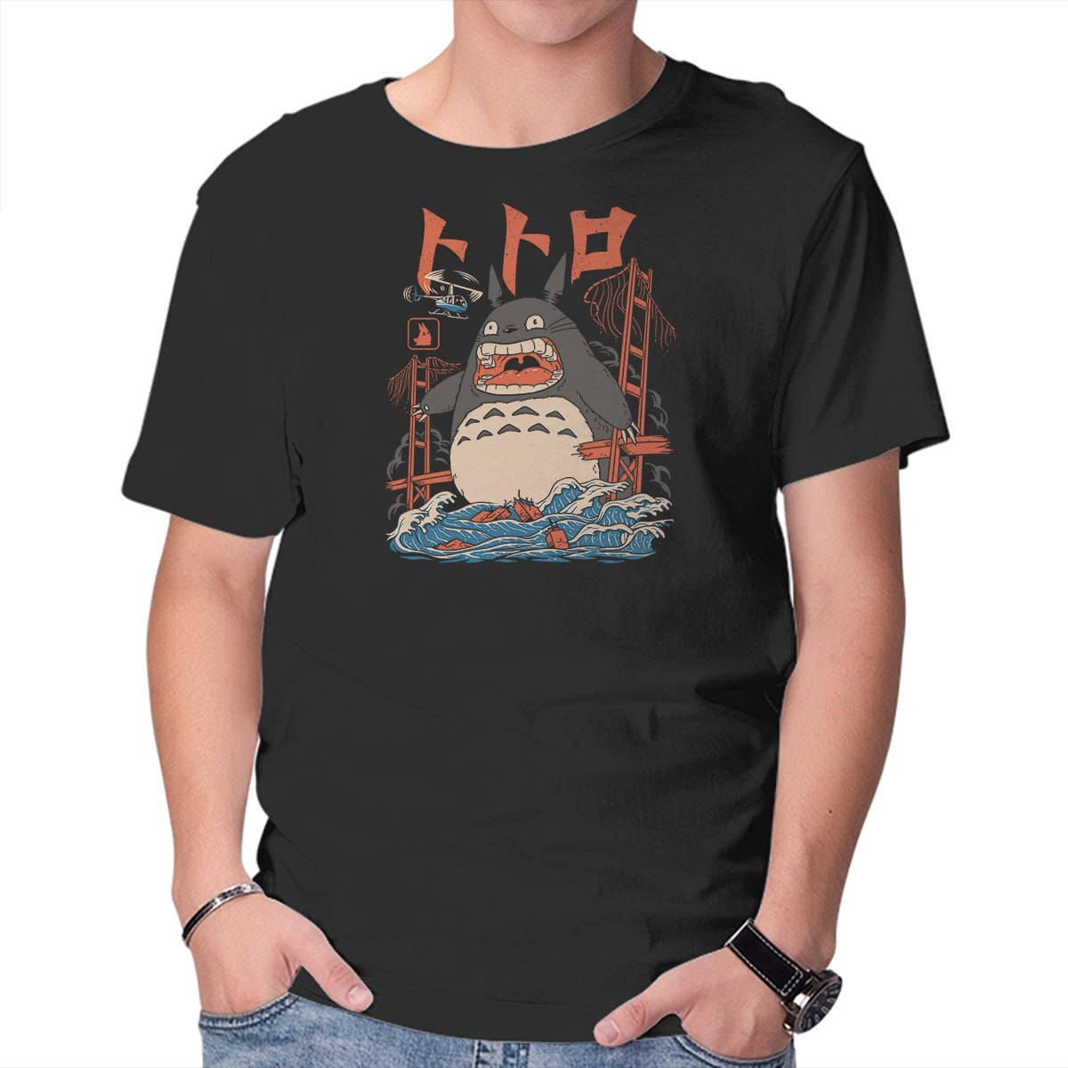 Unisex Crew Neck T-Shirt The Neighbor s Attack Graphic Short Sleeve Casual Tee XXL