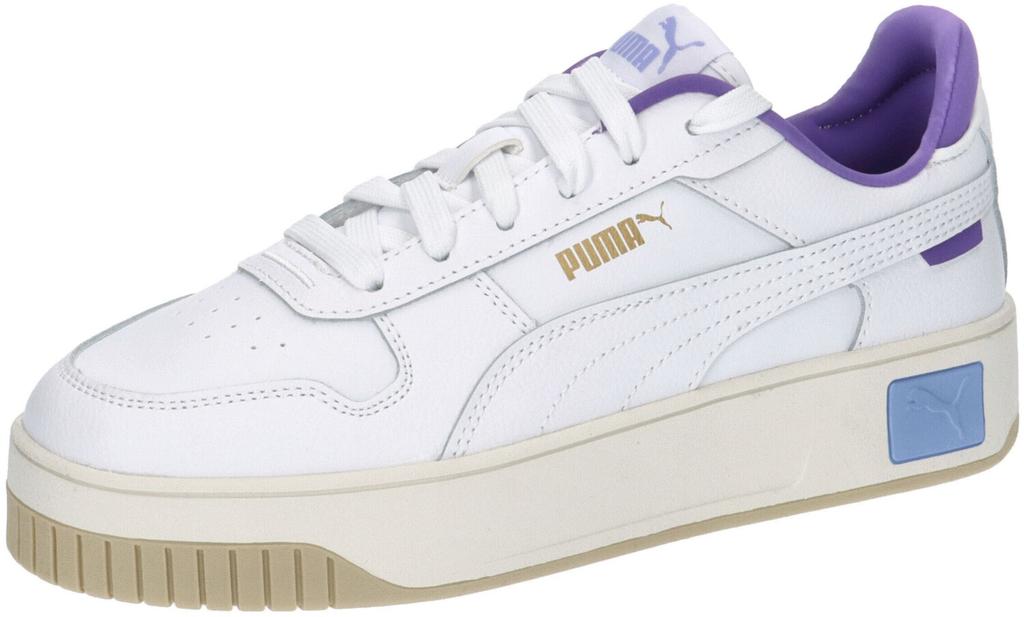 Puma Carina Street Women кроссовки puma white/puma white/electro purple/frosted ivory