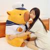 Cartoon Navy Sailor Capybara Doll Capybara Shape Animals Plush Toy  Toy Gift